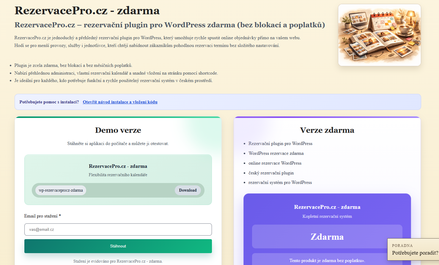 Manuál RezervacePro.cz
